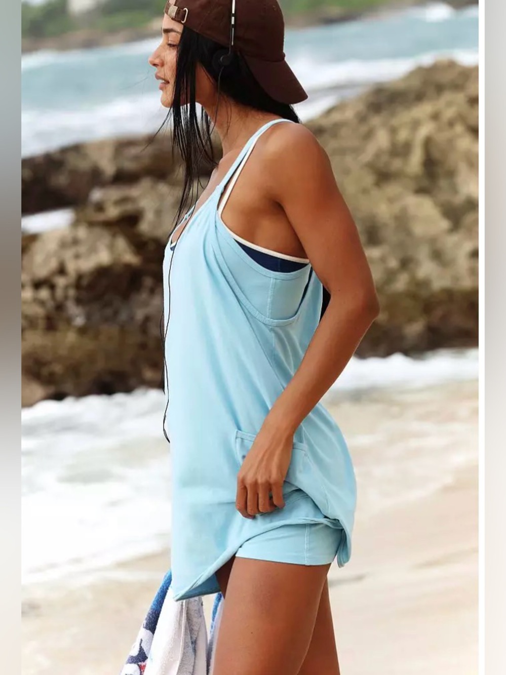 FREE PEOPLE HOT SHOT MINI DRESS - Picture 3 of 12